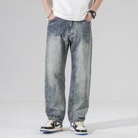 jean baggy taille haute