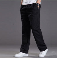 pantalon baggy homme noir