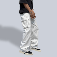 Pantalon Baggy Homme Blanc