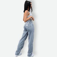 jean baggy taille basse