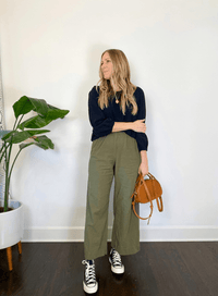 quelles chaussure porter avec un pantalon large
