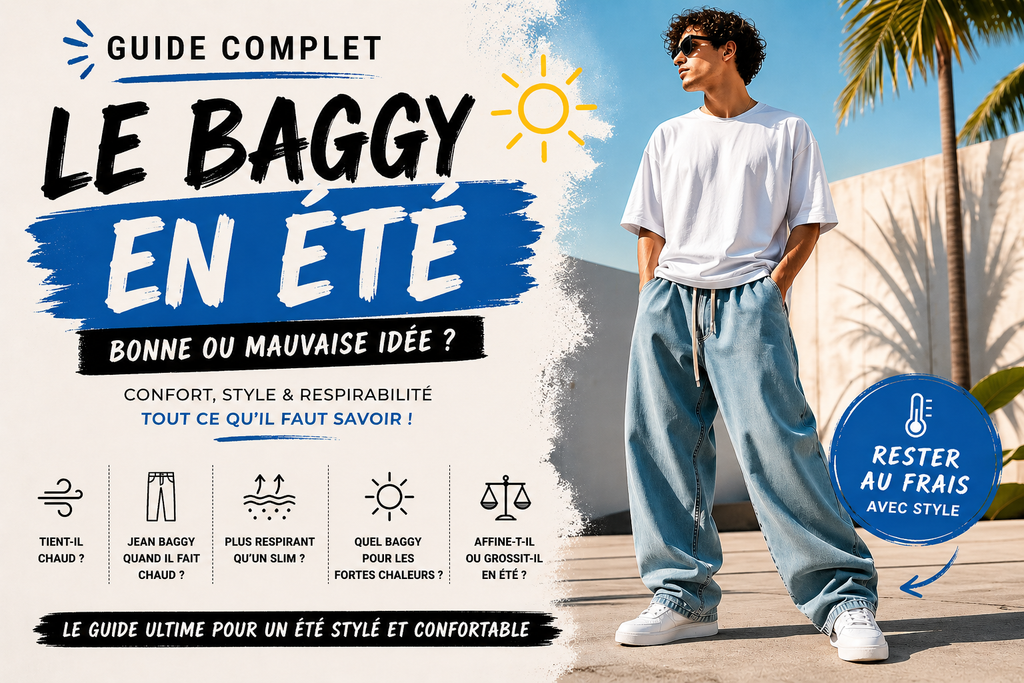Le Baggy en Été : Bonne ou Mauvaise Idée ? Guide Complet pour Rester Stylé et au Frais