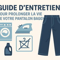 Guide d'entretien pour prolonger la vie de votre pantalon baggy