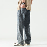 Jean Baggy Homme Style Délavé - pantalons